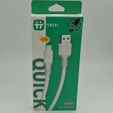 کابل آیفون تریتی TRITI لایتنینگ به یو اس بی 3T-101 فست شارژ 6 آمپر